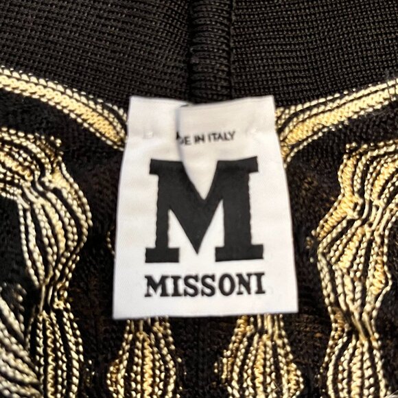 M by Missoni Belted Chevron Kimono Cardigan, Size 8 - Picture 6 of 12